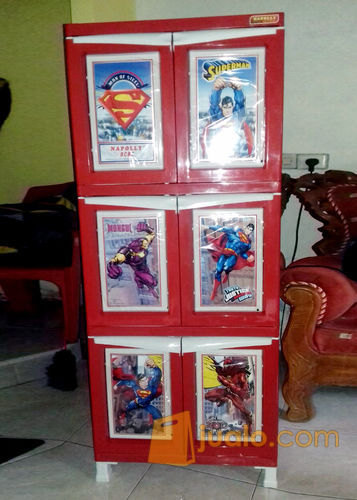 Lemari Plastik 6 Pintu Superman Napolly Bcbc 163 Sman Kab Sidoarjo Jualo