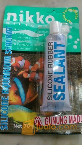 Lem Kaca Aquarium Tube 70 Gr Lem Sealant Silicone Rubber Anti
