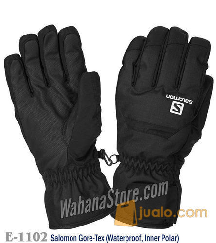 salomon gore tex gloves