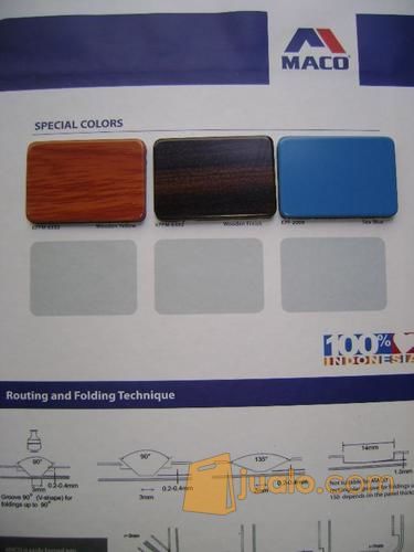 Aluminium Composite Panel Maco Termurah