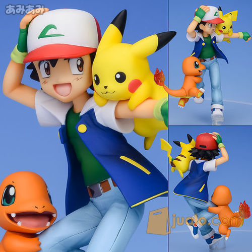 [NGF124] FIGURE POKEMON ASH PIKACHU CHARMANDER