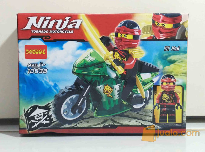  Lego  Ninjago  Kai Motorcycle Decool Seru Keren Murah  