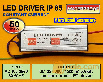 HPL 50W / High Power LED Sorot 50 Watt (1W) Hua Lei White