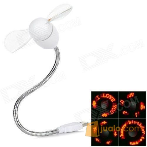 USB Fan LED / Programmable Message Fan (text bisa di program) di Kota ...