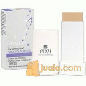 pixy uv whitening stick foundation