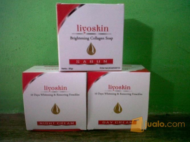 cream pemutih wajah aman dan penghilang flek/bintik hitam liyoskin