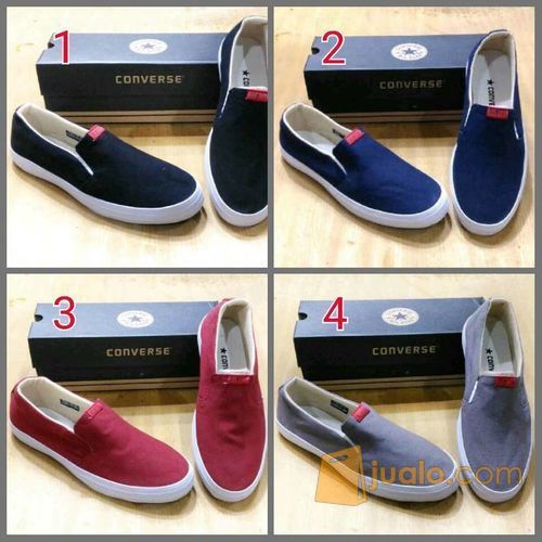 sepatu converse slip on