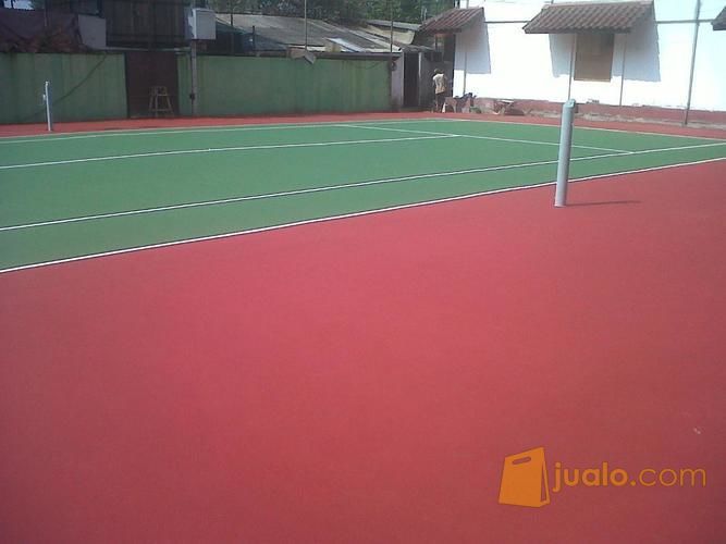 RENOVASI, PERBAIKAN DAN PEMBUATAN LAPANGAN TENIS PELAPISAN GRANIT, FLEKSPAVE, HOTMIX, GRAVEL DLL