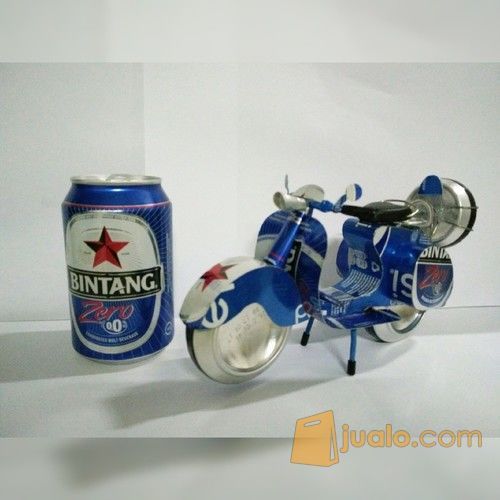 miniatur vespa dari kaleng minum Jakarta Utara Jualo