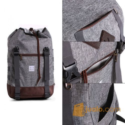 Tas Ransel Unisex / Metro Grey