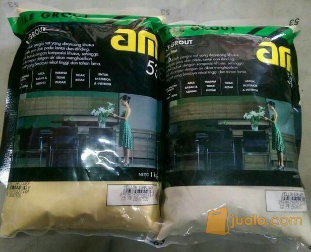  AM  53  KUNING TILE GROUT SEMEN NAT  KERAMIK  YELLOW SUNFLOWER 