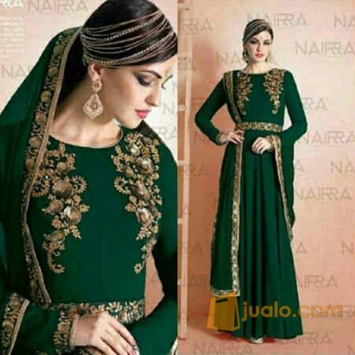  baju  india  naira maxi gamis busana  muslim pesta  maxi misha 