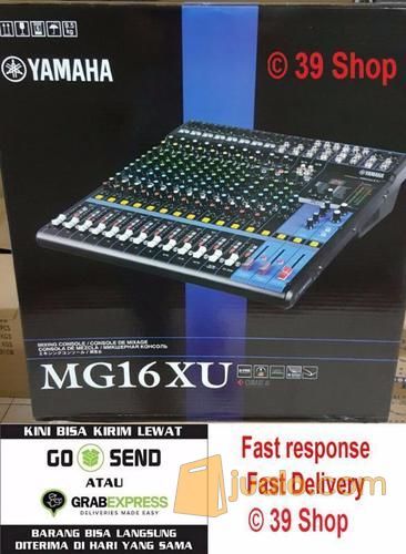 Mixer Audio Yamaha Mg 16xu Mg 16 Xu Mg16 Xu Grade A 8 Channel Jakarta Utara Jualo