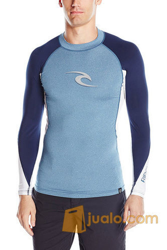  BAJU  RENANG  PRIA RASHGUARD RIPCURL  ORIGINAL RGOP RIPCURL  