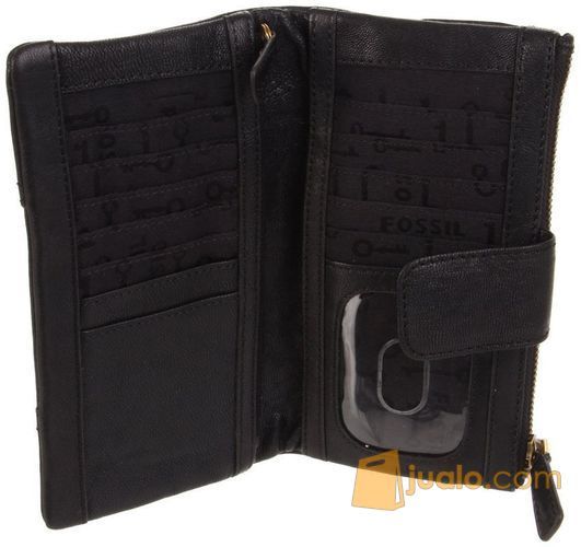 DOMPET FOSSIL EMORY BLACK - DOMPET FOSSIL WANITA / CEWE