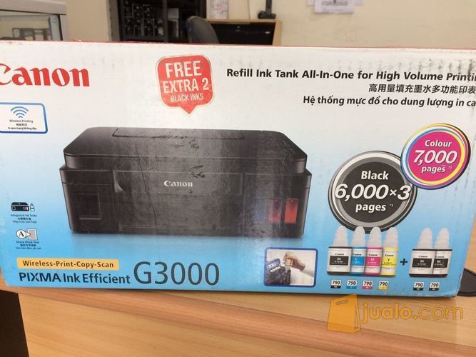 canon g3000 print scan copy wireless ink tank system