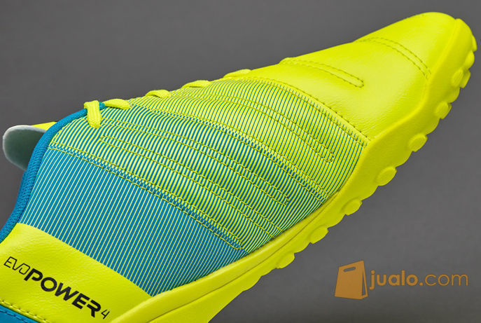 Sepatu Futsal Puma Evopower 4.3 TF Yellow Black Blue