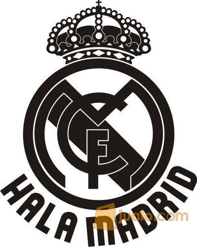 Cutting Sticker Club Bola Real Madrid Jakarta Barat Jualo