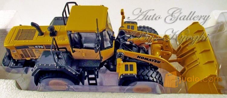 Diecast Komatsu WA470 Wheel Loader, Skala 1 / 50