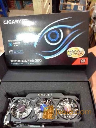 Gigabyte AMD Radeon R9 290 OC Windforce Version 4GB DDR5 512BIT di Kota ...
