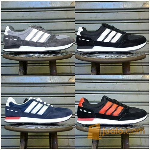 Sepatu Adidas Neo City Racer Cowok Cowo Men Man Pria Casual V