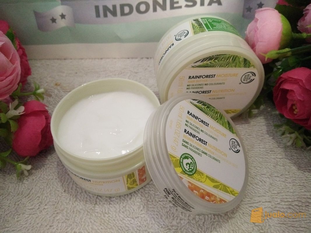 The Body Shop Hair Butter Rainforest Moisture For Dry Hair 50ml Ori Travel Size di Kota Jakarta Utara, DKI Jakarta The Body Shop Hair Butter Rainforest Moisture For Dry Hair 50ml Ori Travel Size di Kota Jakarta Utara, DKI Jakarta