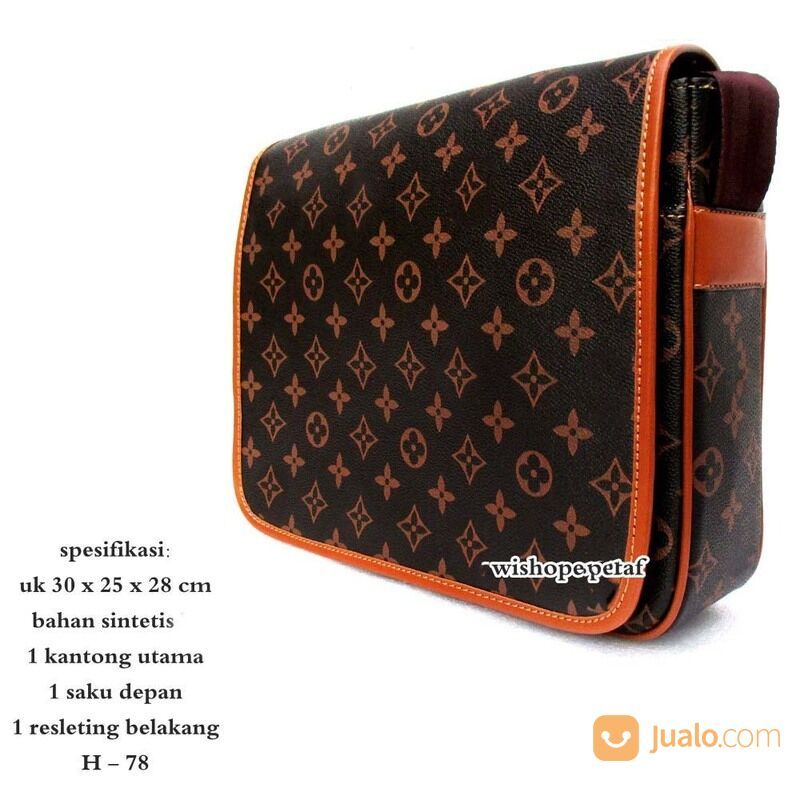 Dompet LV Louis Vuitton 2 Sleting 078 Dompet Fashion Wanita