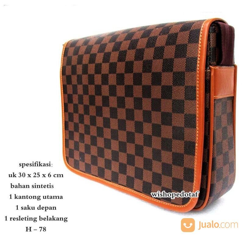 Dompet LV Louis Vuitton 2 Sleting 078 Dompet Fashion Wanita