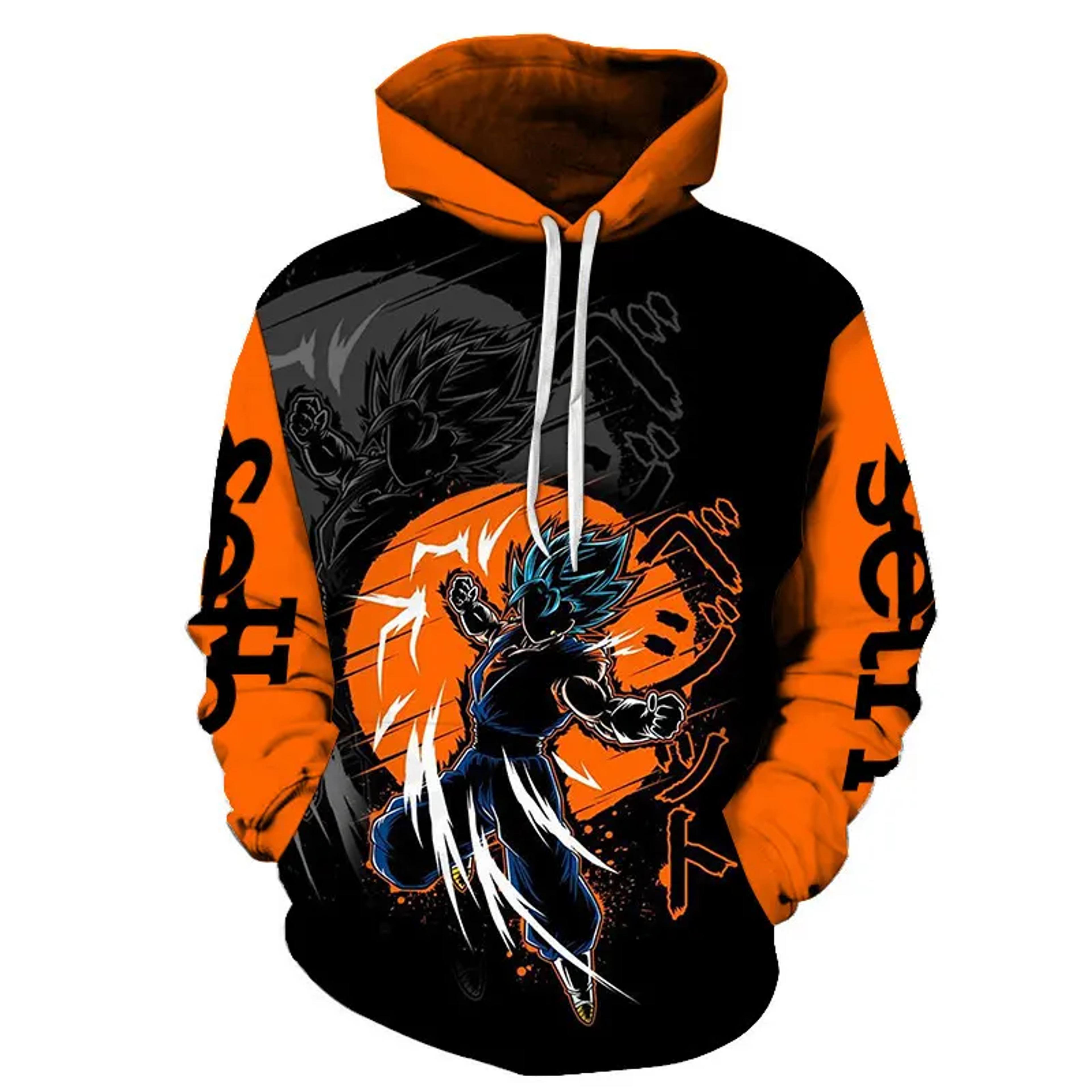 Goku Anime Gym Hoodies