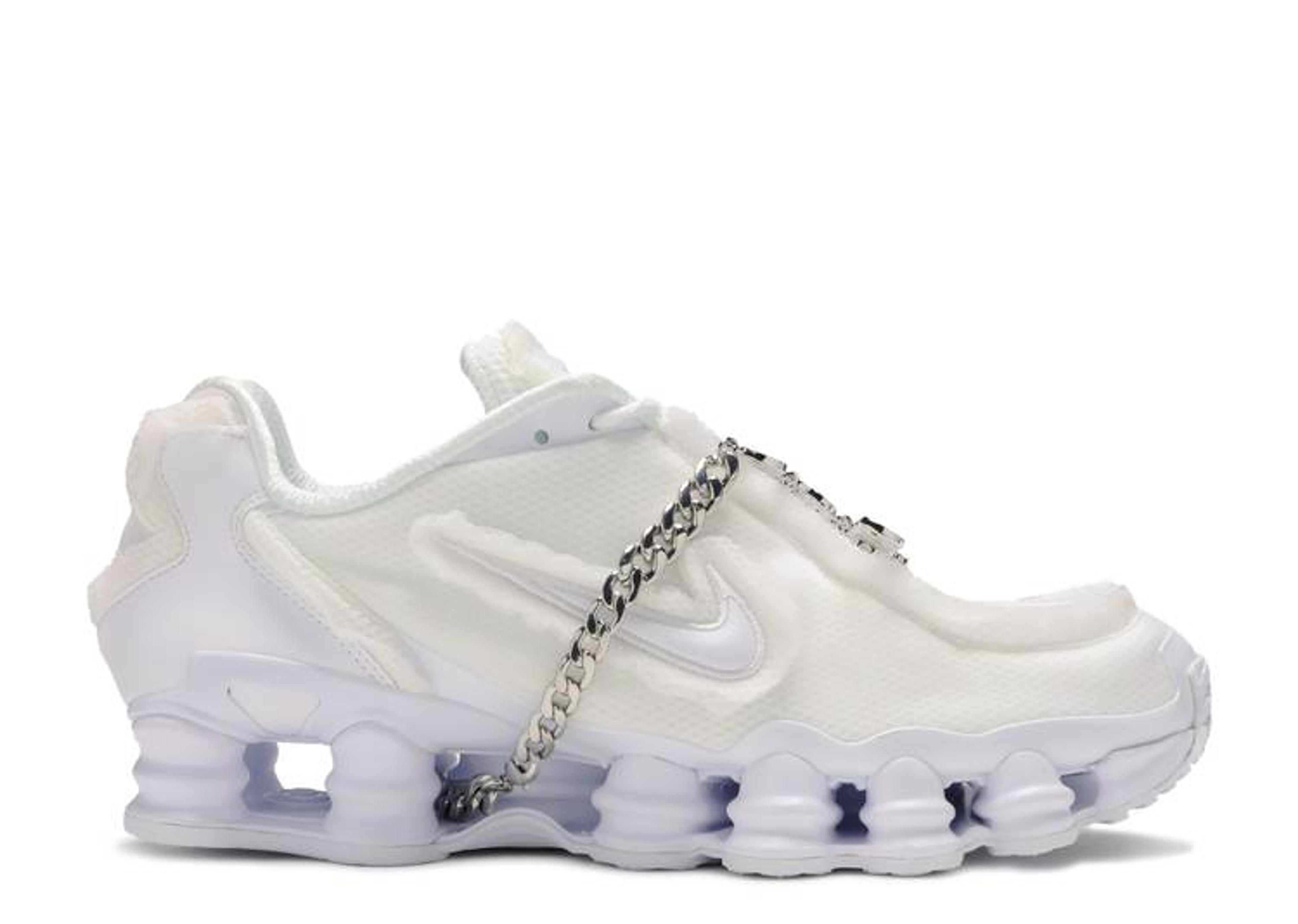 Nike Shox TL Comme des Garcons White (Women's) - CJ0546 100 - US