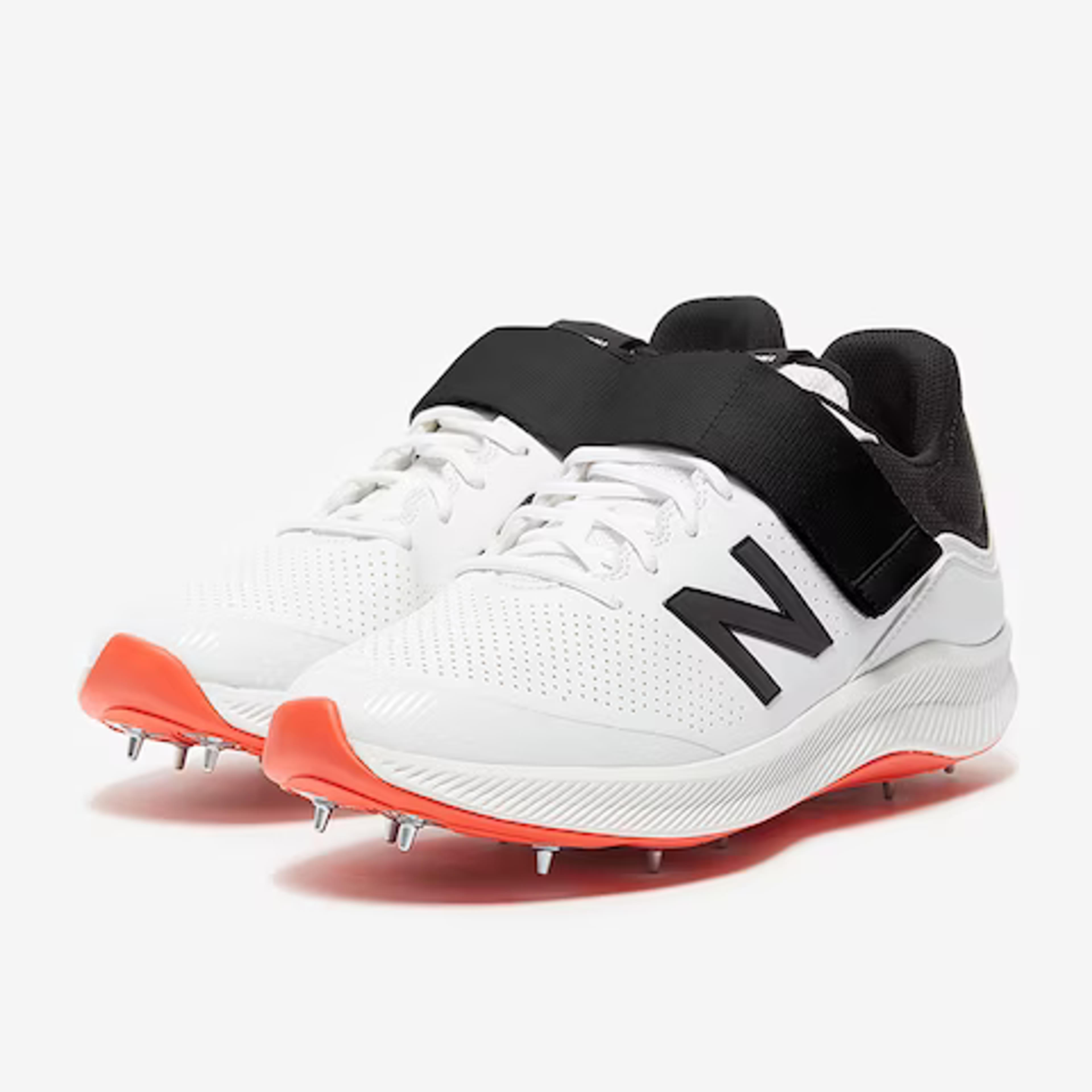 New Balance CK4040 Cricket Shoe - White/Black/Red