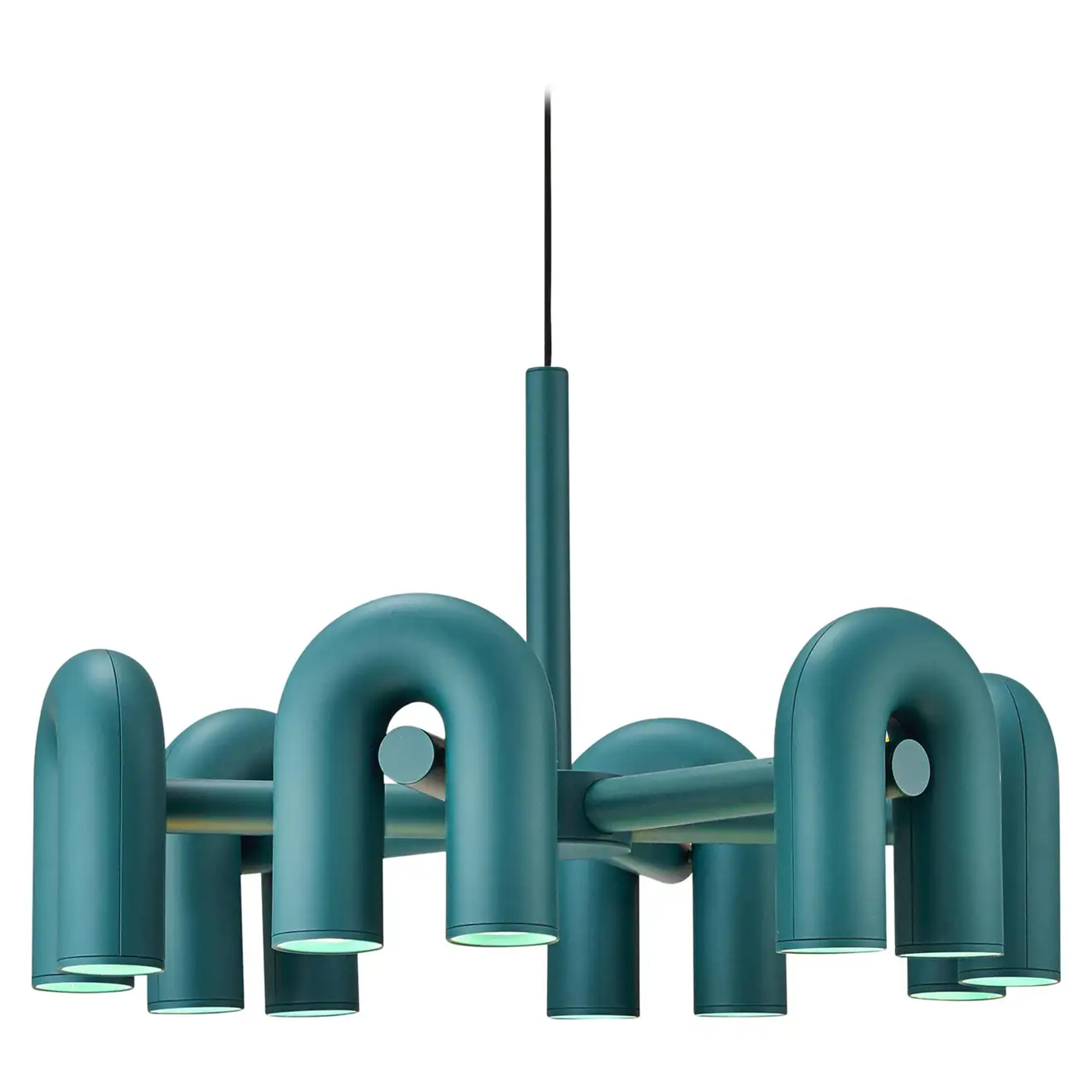 Contemporary Chandelier 'Cirkus' by AGO 'Large - Green' For Sale at 1stDibs | ago cirkus chandelier, ago lighting cirkus, andy cirkus