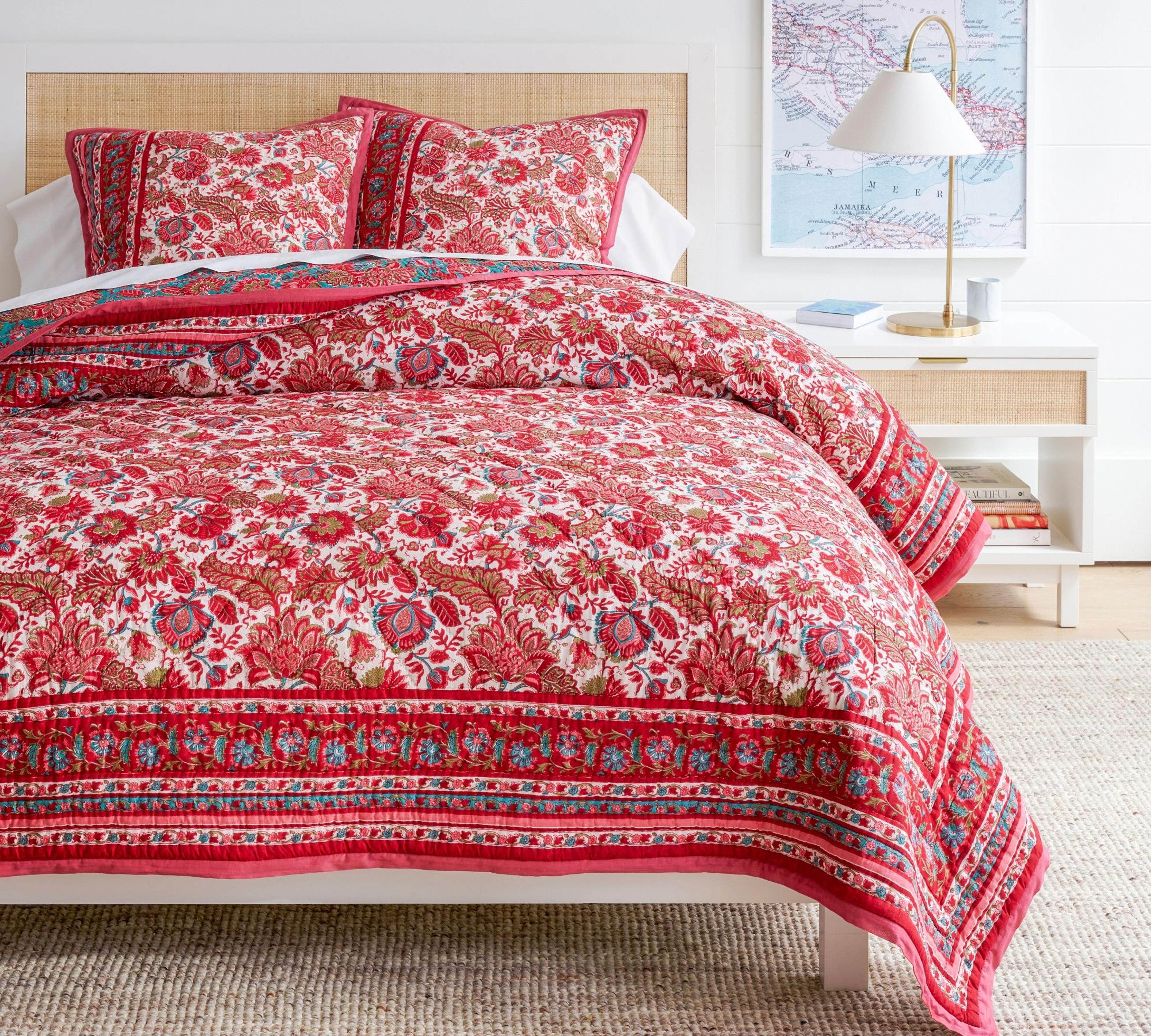 Jane Handcrafted Reversible Quilt | Pottery Barn