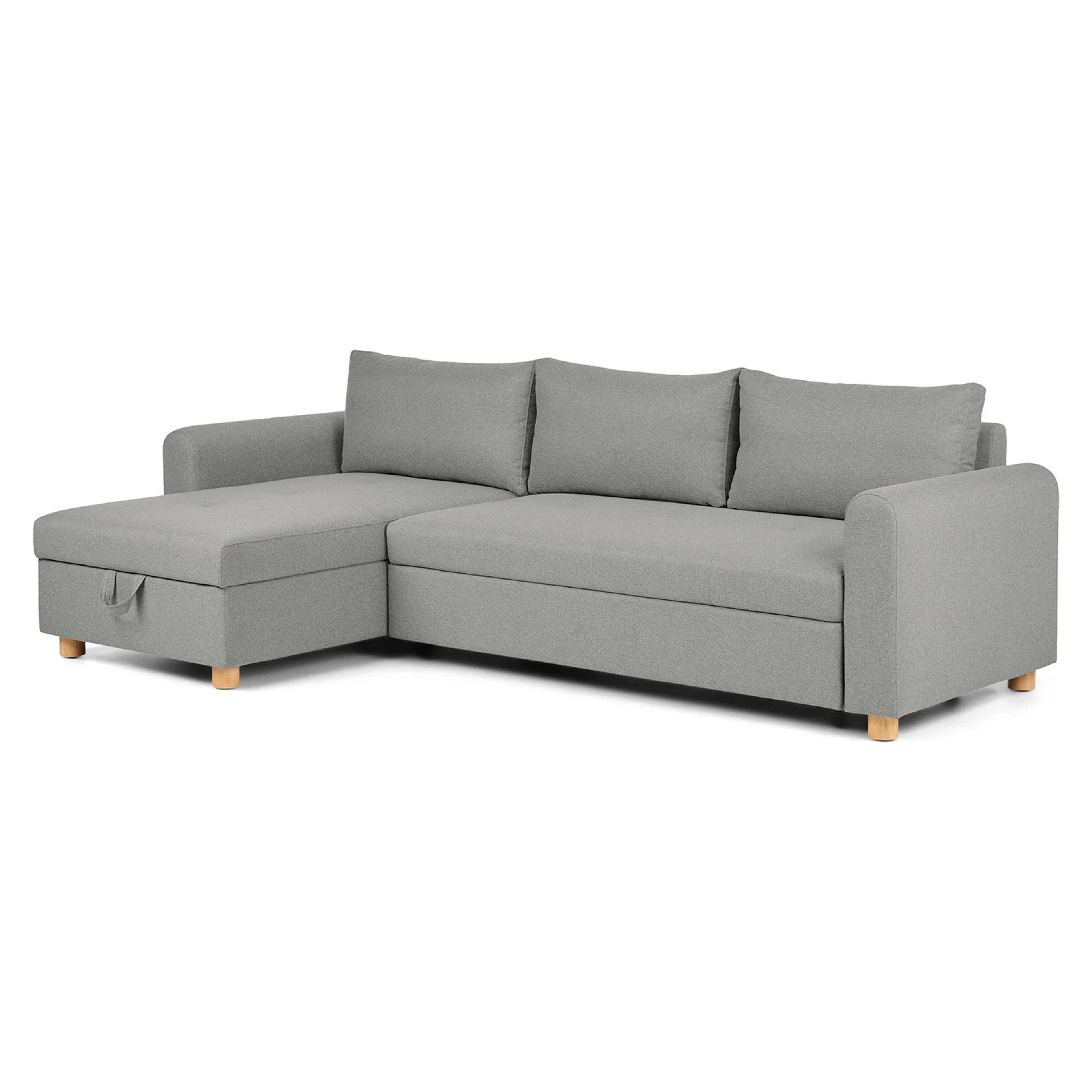 Nordby Pep Gray Reversible Sleeper Sectional | Article
