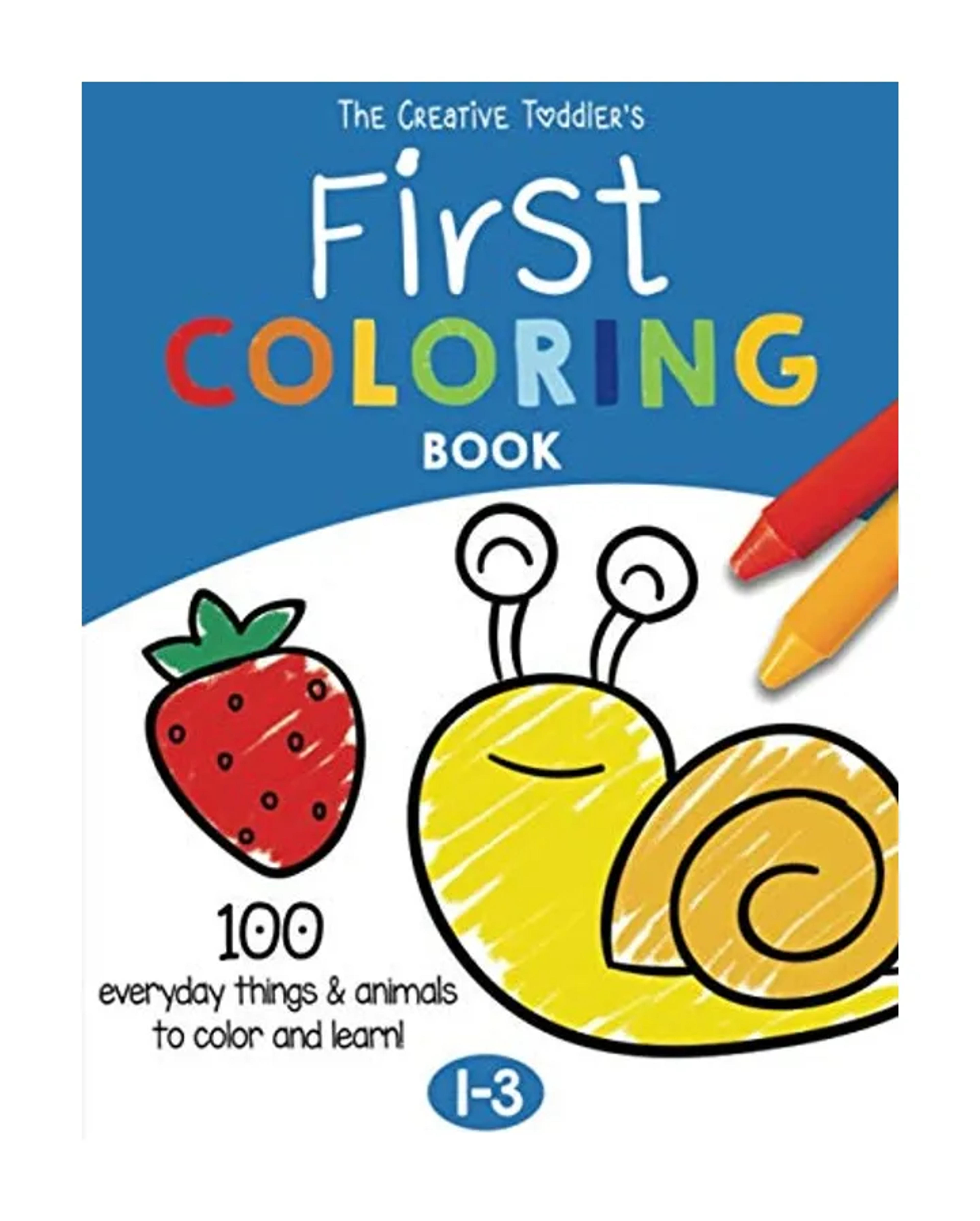 The Creative Toddler’s First Coloring Book Ages 1-3: 100 Everyday Things and Animals to Color and Learn | For Toddlers and Kids ages 1, 2 & 3 (US Edition): Press, Imagi: 9798701873146: Amazon.com: Books