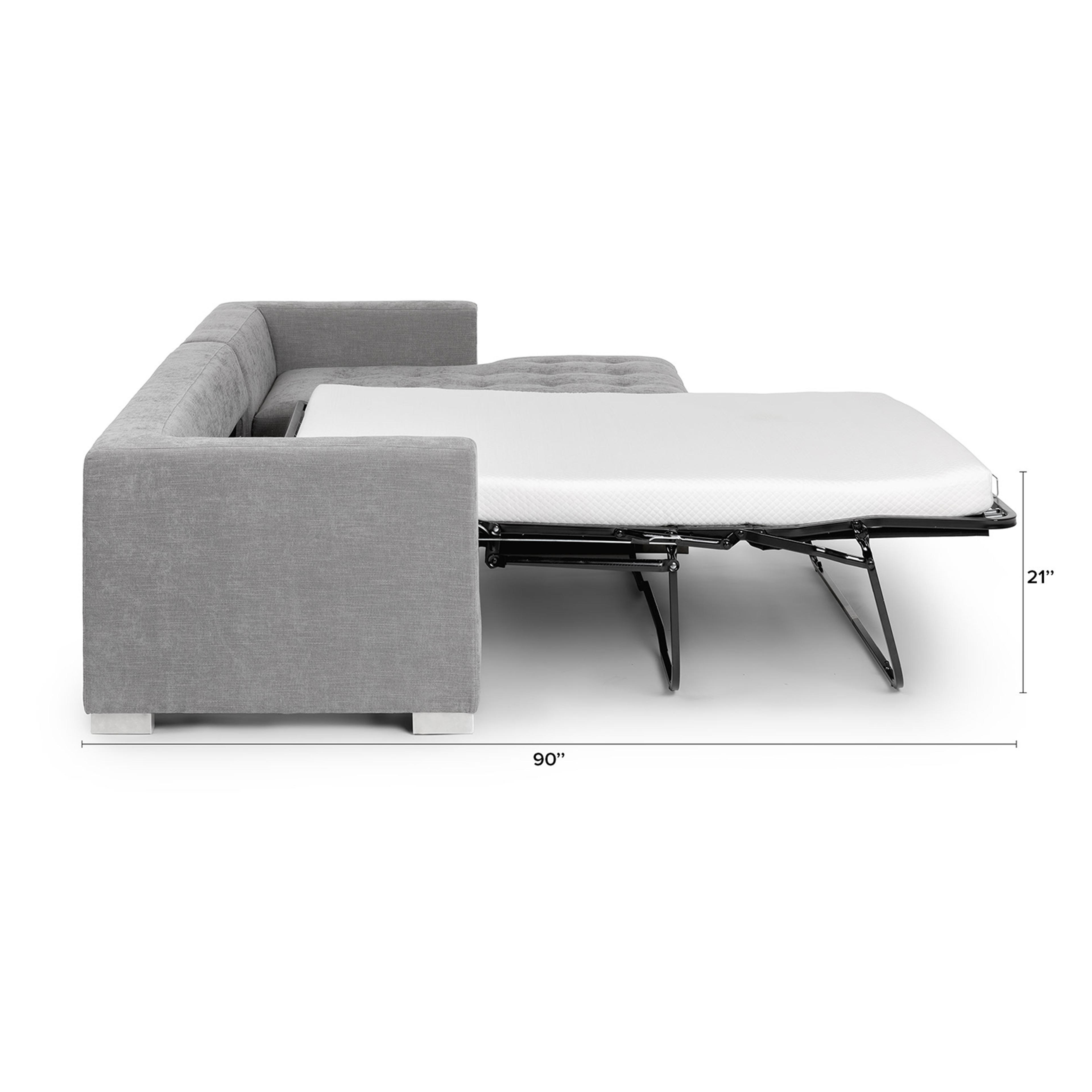 Soma Dawn Gray Right Sleeper Sectional | Article