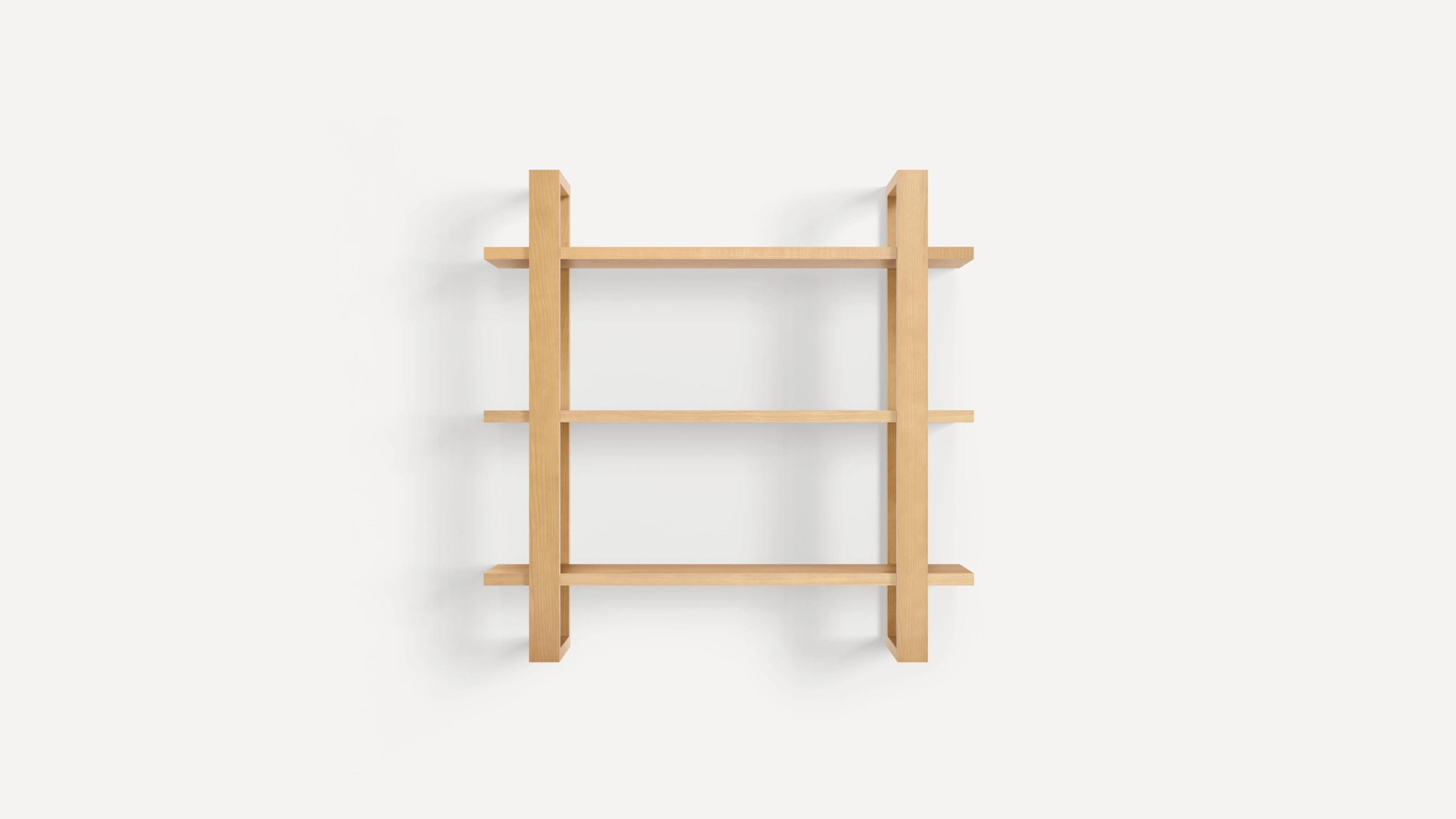 Index Walnut Wall Shelves | Burrow