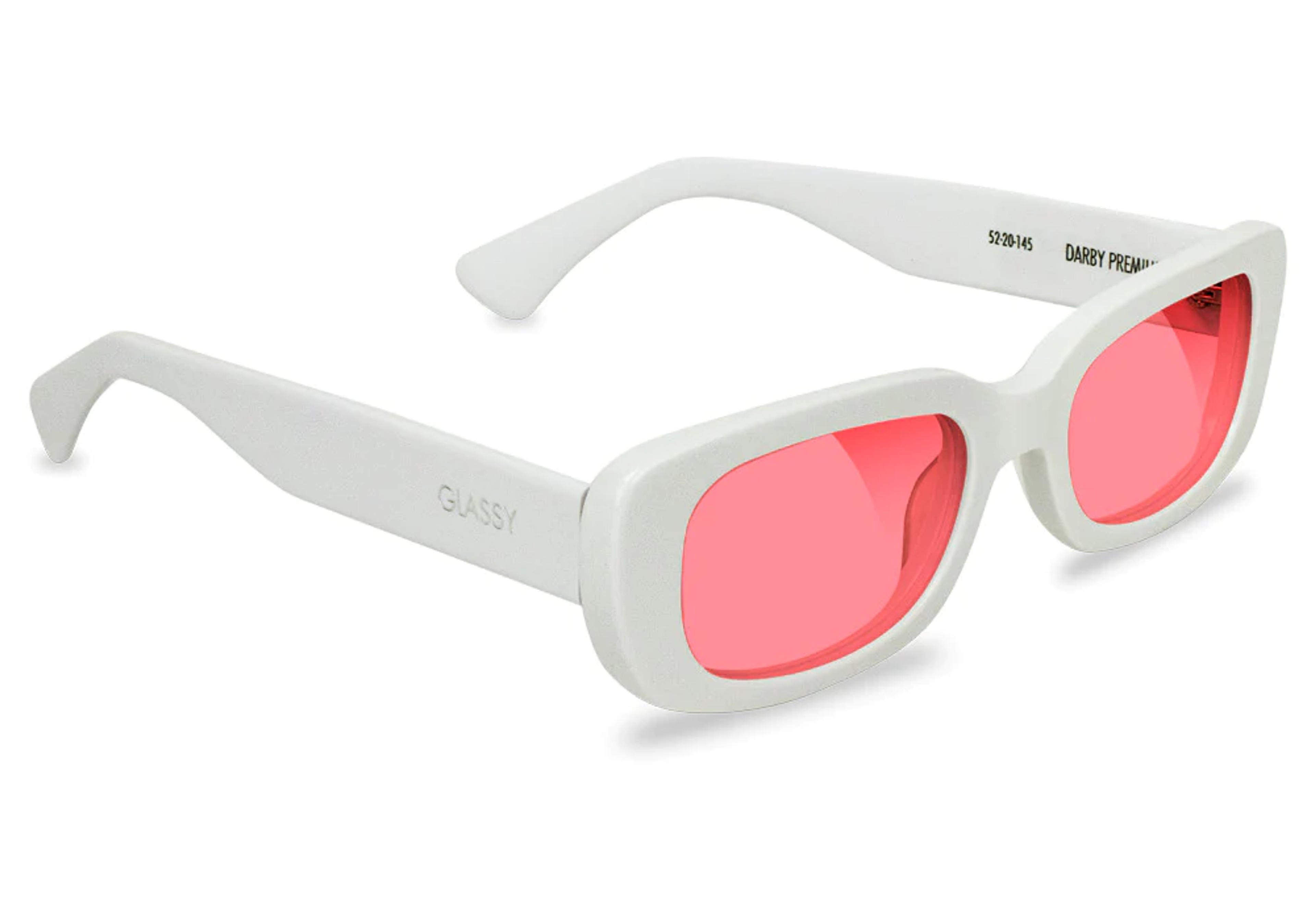 Pink & White Sunglasses