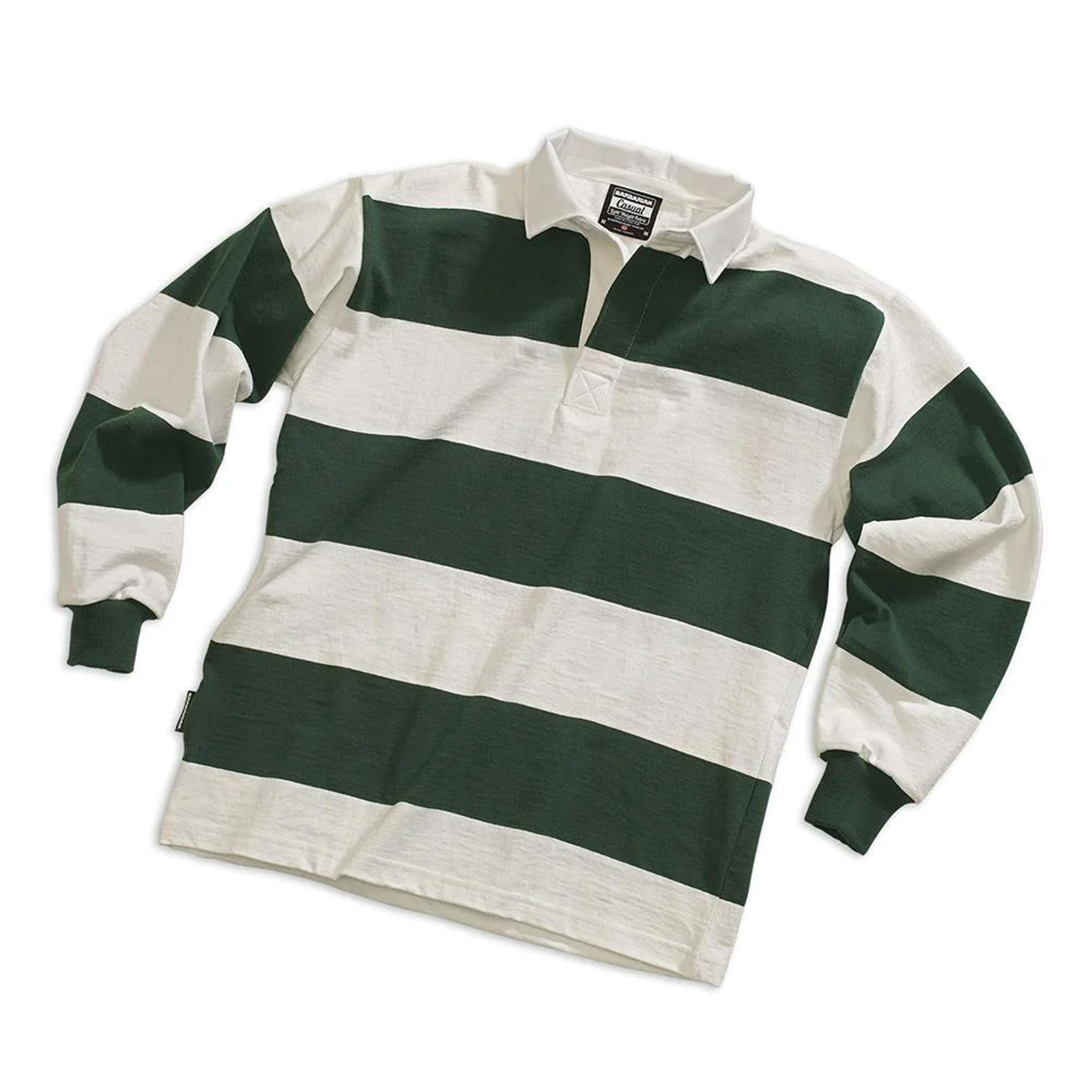 Casual Weight Stripe Barbarian Rugby Shirt - Rugby Imports