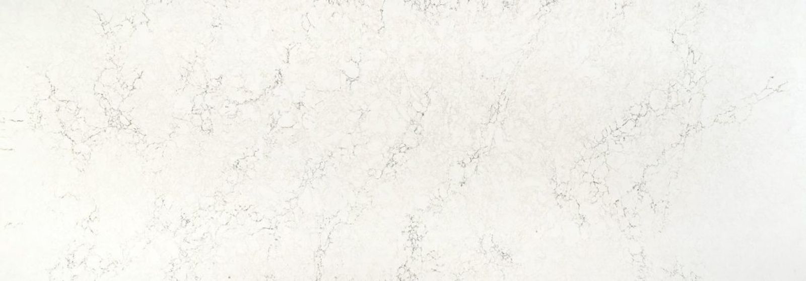 Full-Height Quartz Slab Backsplash