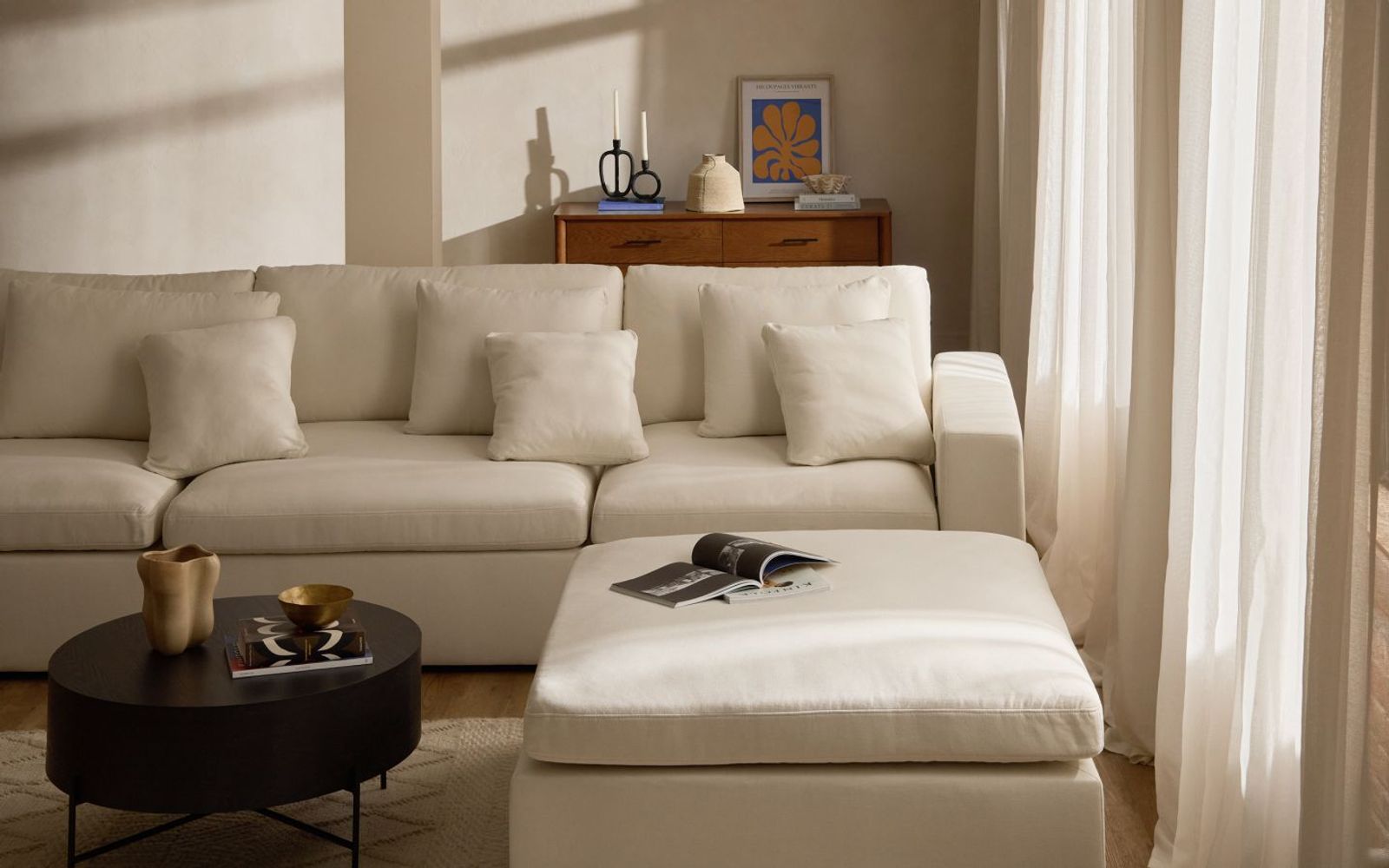 Silk & Snow Aire Modular Sofa