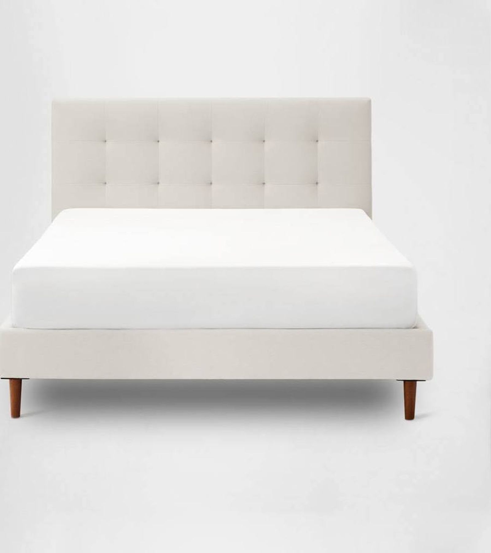 Silk & Snow Bed Frame with Storage Queen