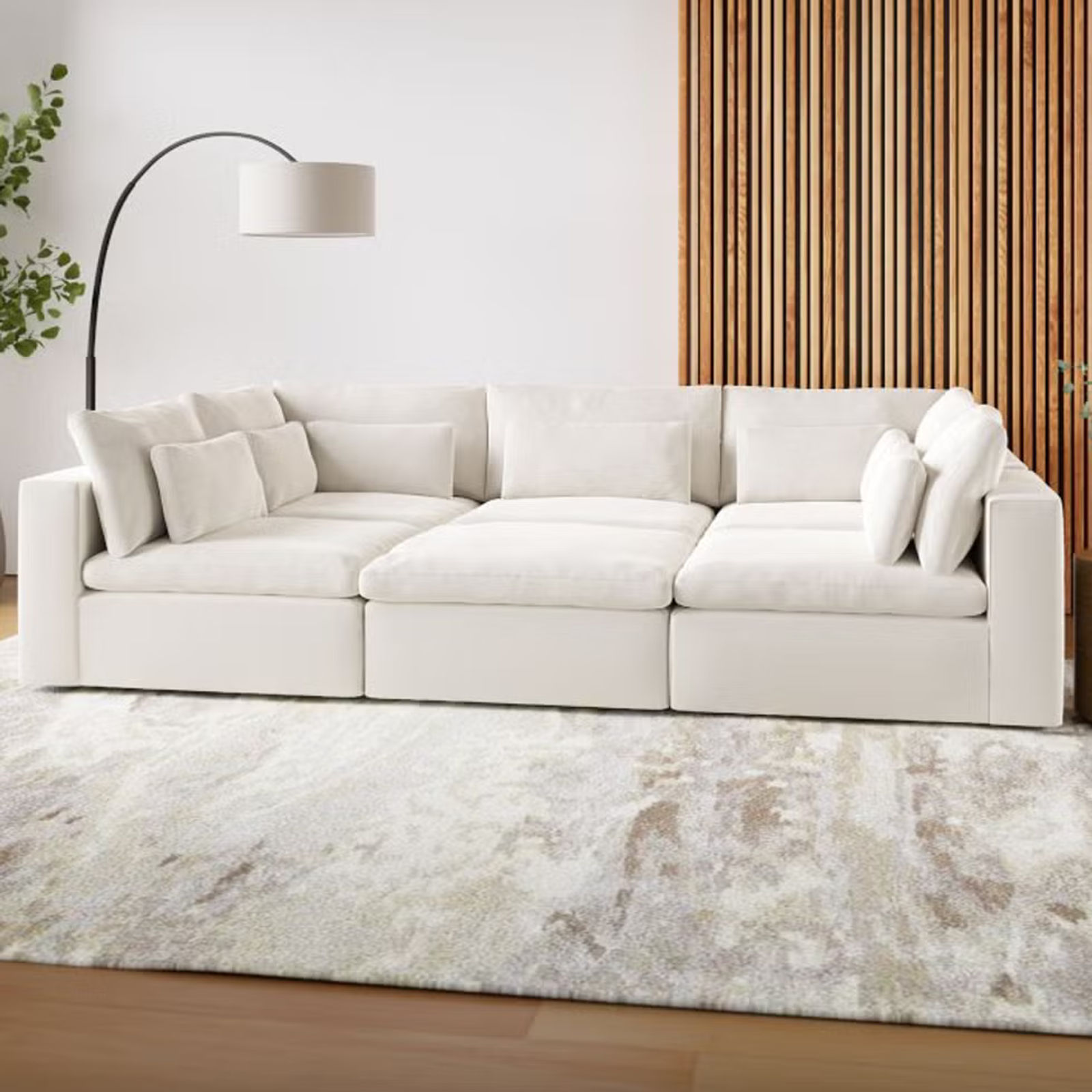 West Elm Harmony Modular Pit Sectional