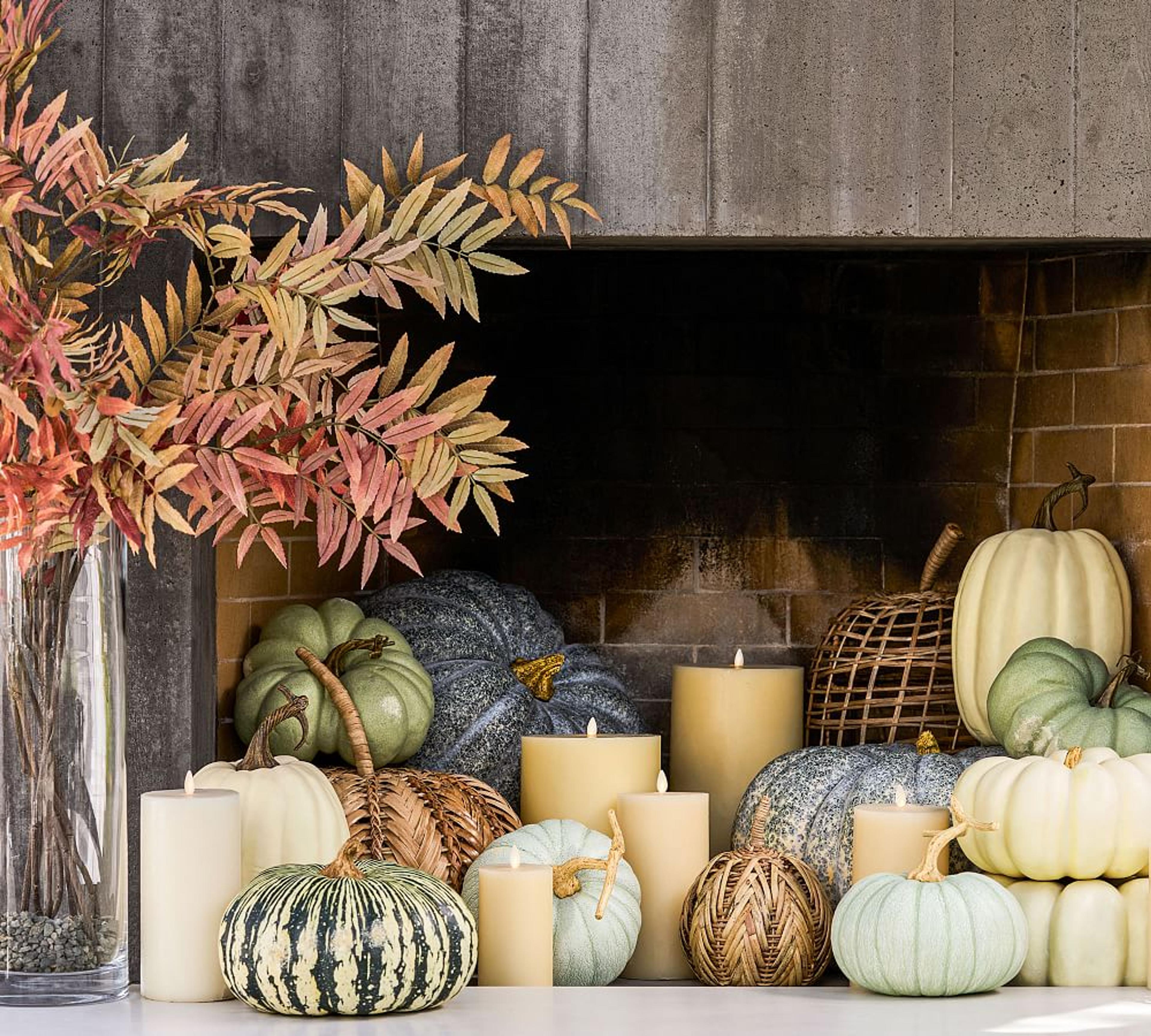 Faux Pumpkins | Decorative Objects | Pottery Barn