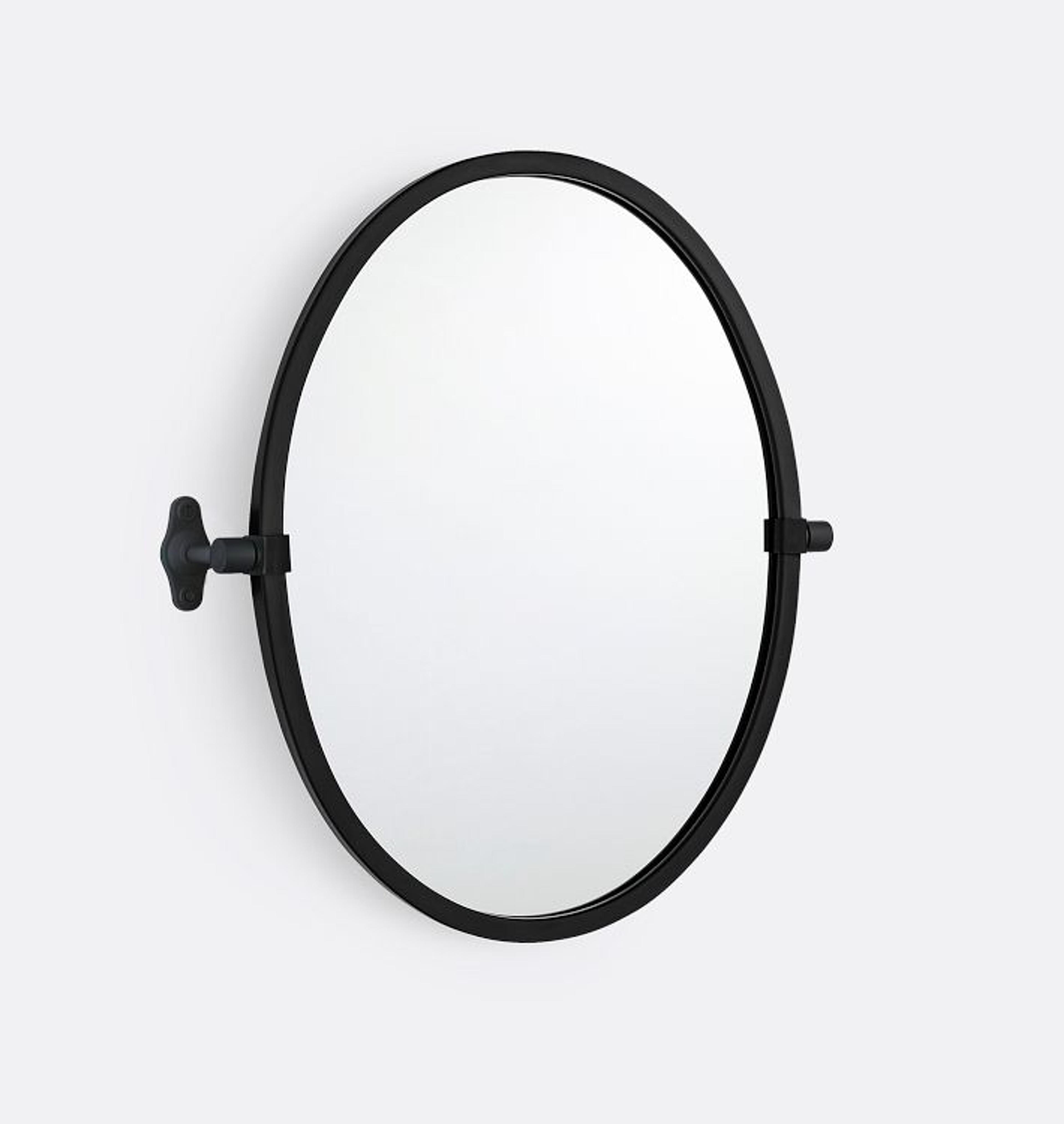 Tolson Oval Pivot Mirror | Rejuvenation