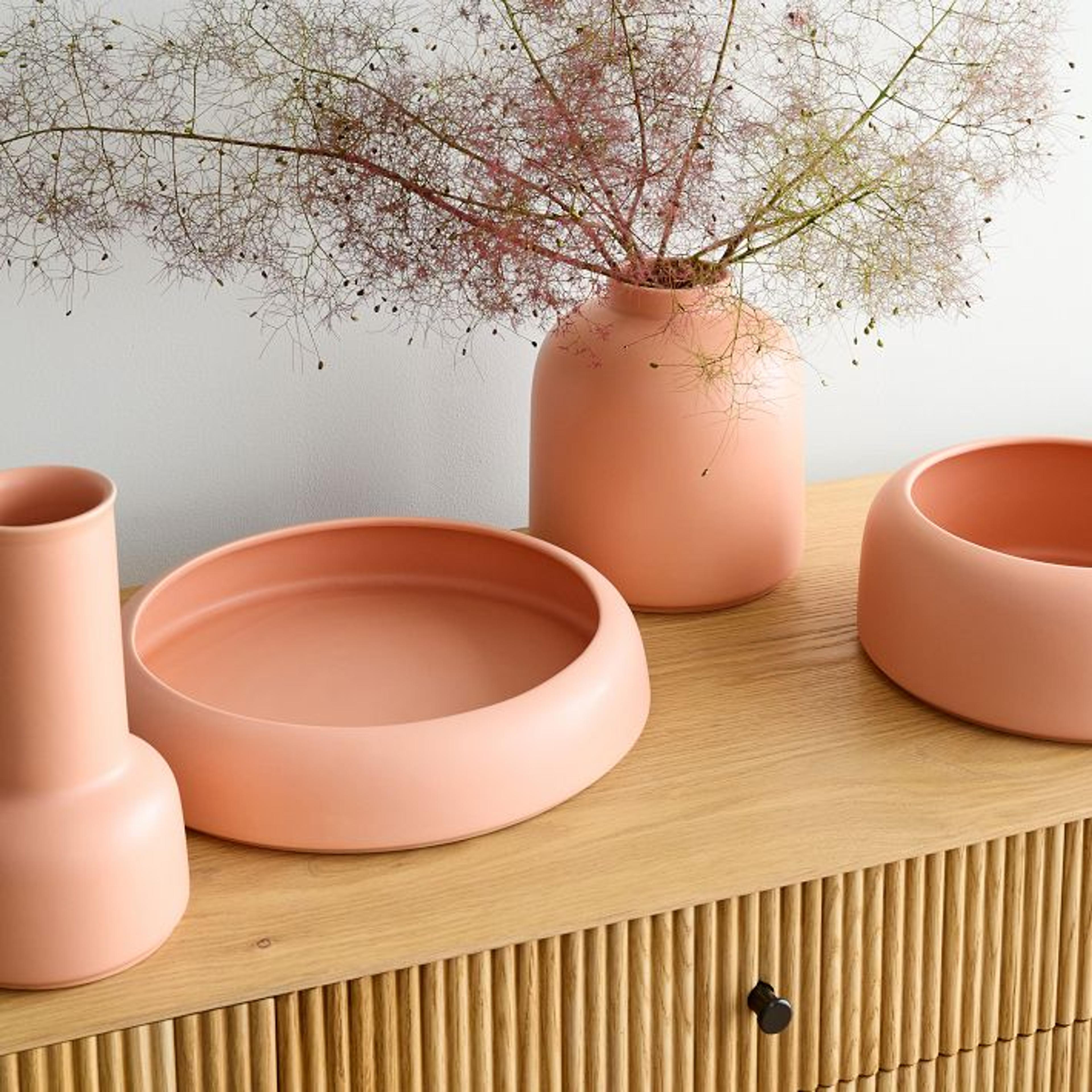 Omar Pink Nude Vases | West Elm