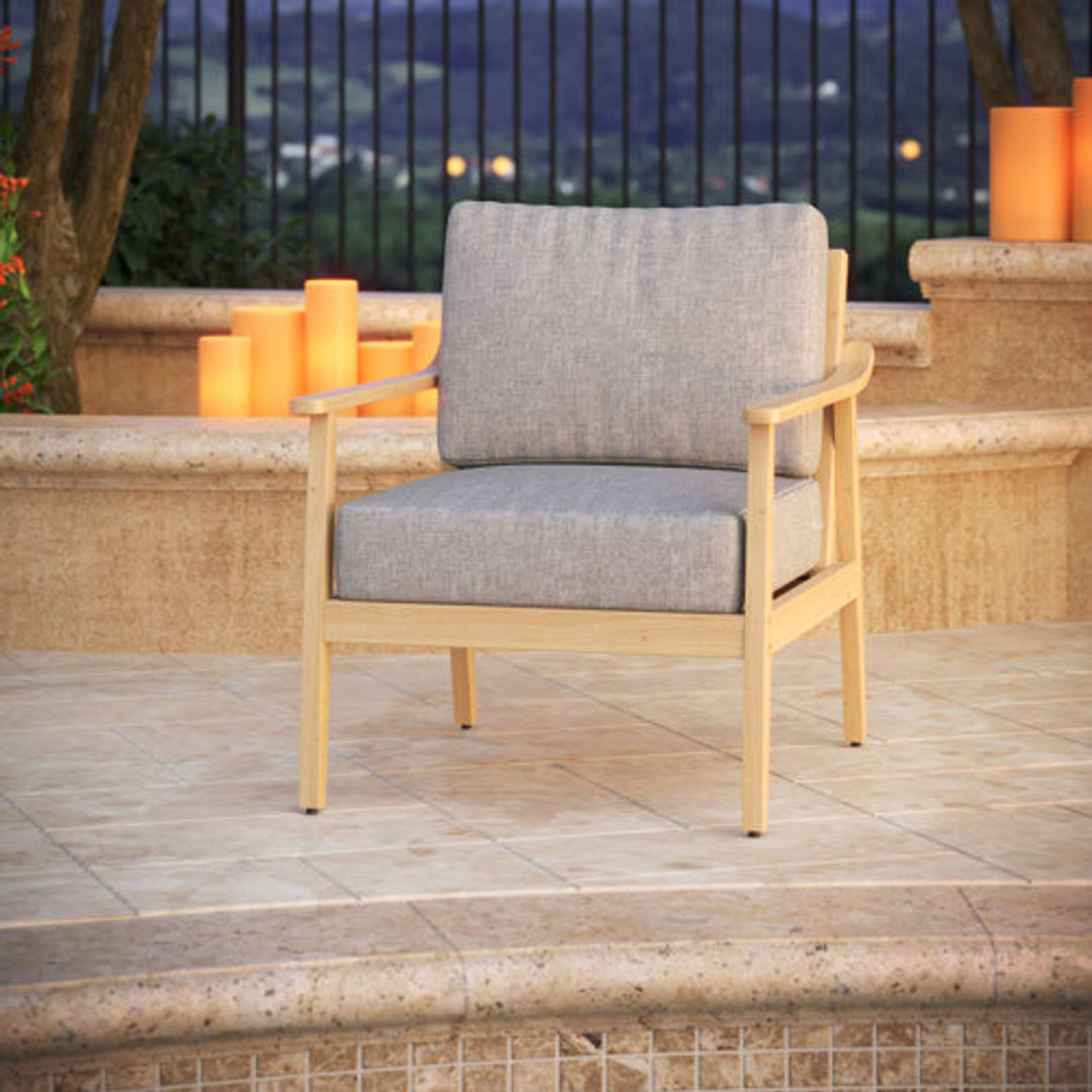 Rosalind Sunbrella Outdoor 5'' Lounge Chair Cushion