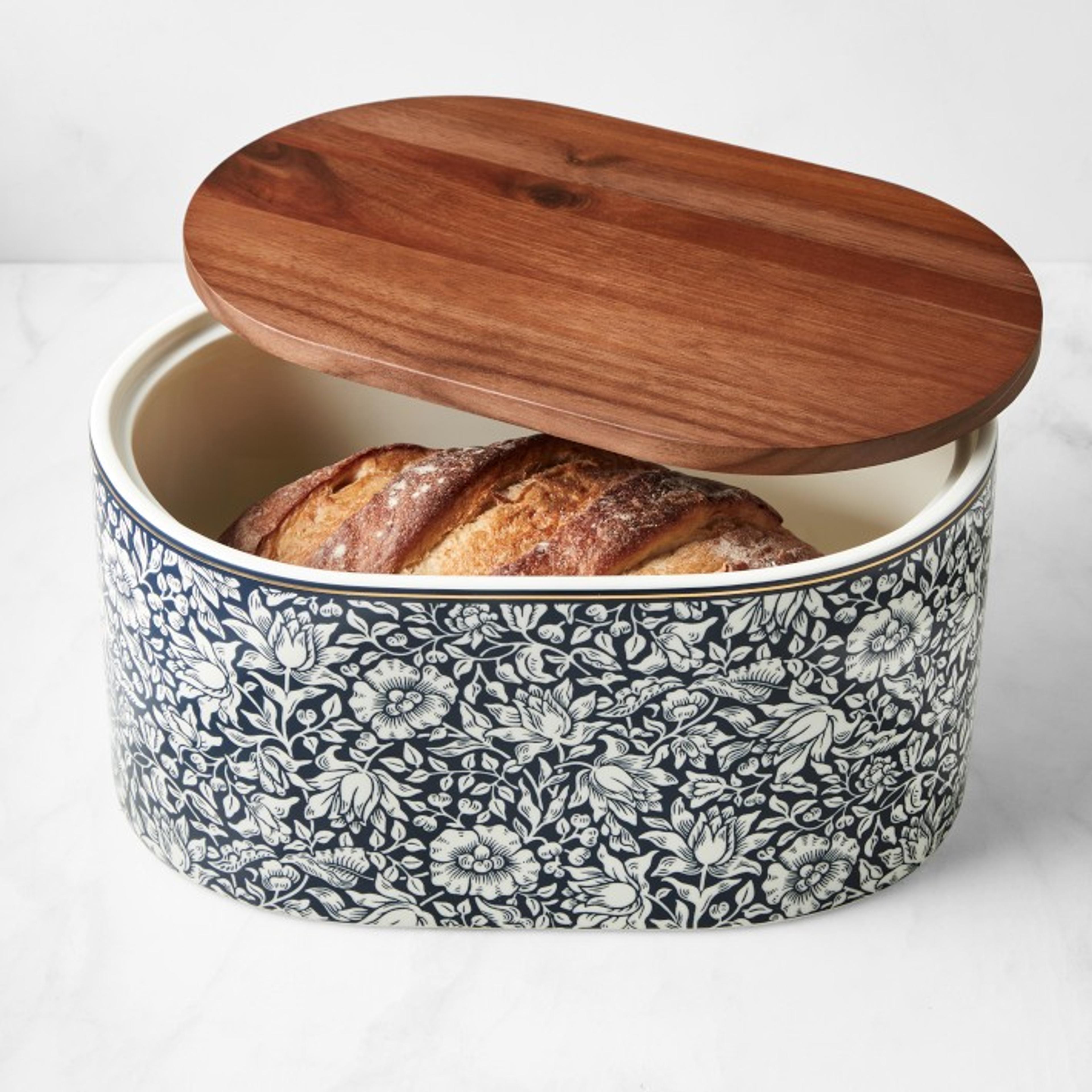 Williams Sonoma x Morris & Co. Bread Box | Williams Sonoma