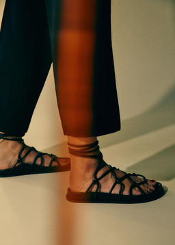 A.Emery Tuli Sandals - Black Shoes A.Emery