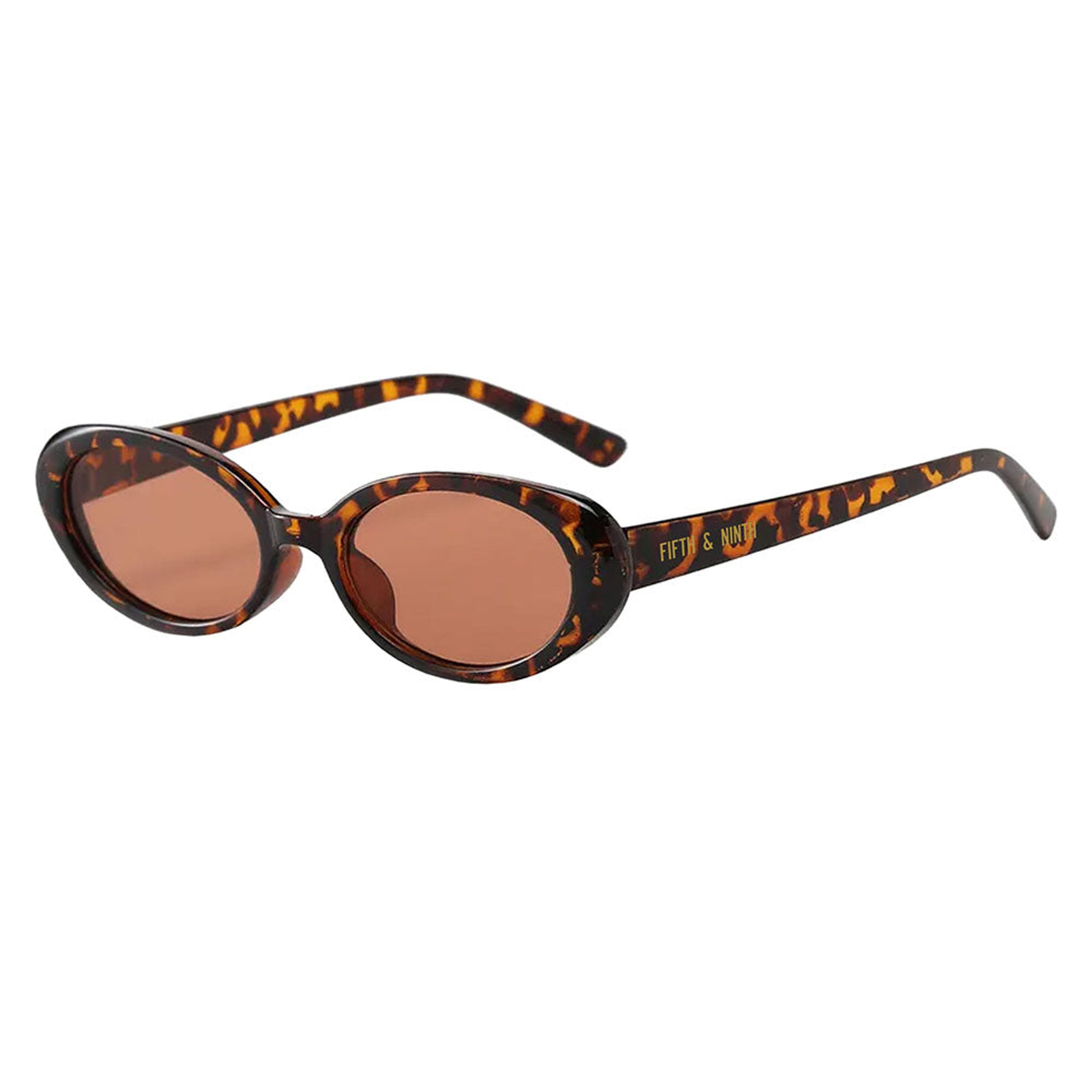 Taya | Wide Oval Polarized Sunglasses | Fifth & Ninth